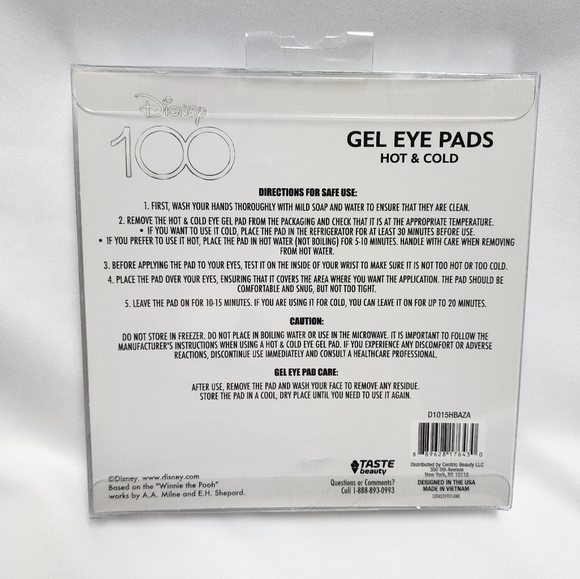 Disney 2 Pair Hot & Cold Gel Eye Pads - Picture 4 of 5